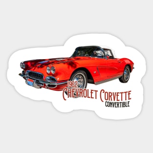 1962 Chevrolet Corvette Convertible Sticker